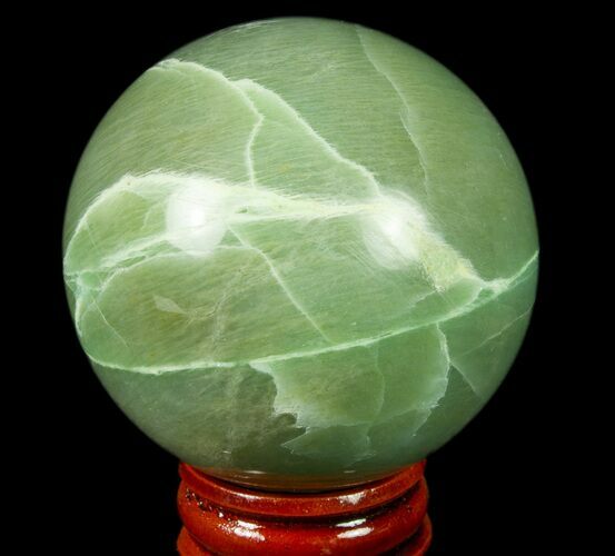 Polished Garnierite Sphere - Madagascar #78993